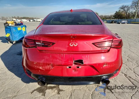 2021 Infiniti Q60 Red Sport 400 from USA, damaged, VIN JN1FV7LL9MM560465